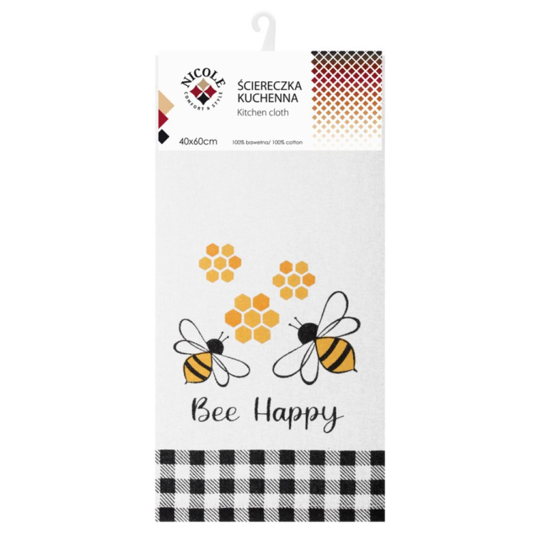 Ściereczka kuchenna 40x60cm Bee Happy RAVI